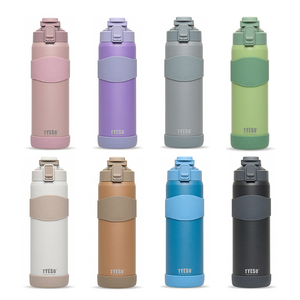 【H&R安室家】TYESO泰碩 304不鏽鋼吸管保溫瓶900ml(H86)