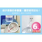 GS MALL 台灣製造 瓶罐收納置物架 白色膠片廚衛收納架 瓶罐架 單層架 收納架 置物架 廚房收納 瓶罐收納, , large