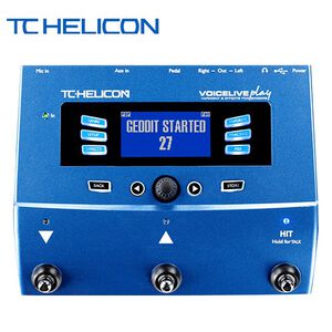 TC HELICON  VoiceLive Play 人聲吉他效果器【敦煌樂器】