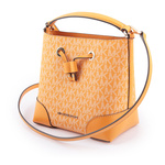 Michael Kors Mercer 塗層帆布束繩設計小款水桶包/蜂蜜黃, , large
