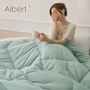 【Albert bedding】Graphene Quilt_pure color_green