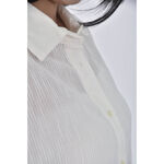 (L) the wave質感素面白色長袖上衣二手衣, , large