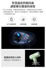 【Leo手機周邊專賣店】 G-PLUS積加 智慧溫控負離子吹風機 /  GP-F02  / 綠拿鐵, , large