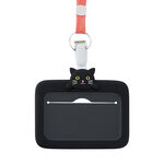 日本LIHIT A-7804 矽膠造型證件套(多款)巴哥犬, , large