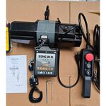 WIN五金 松盈牌 WIN-260-AMG 110V 250公斤迷你型無刷電動鍊條吊車 電動吊車 鍊條吊車 電動捲揚機, , large