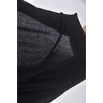 (M) muji質感棉質高領黑色長袖上衣二手衣, , large