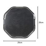 NIKE 健身滑盤 2入 滑行板 滑盤 訓練器 健身盤 訓練器具 肌力訓練 核心運動 瑜珈 平衡訓練 可分離 便攜 黑, , large