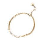 【ULOO】Aura 璨影之境不鏽鋼手鍊-金色 UB2000810, , large