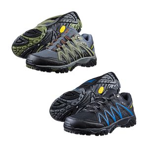 DIADORA迪亞多那 風暴戶外越野鞋 男運動鞋 登山鞋 男鞋 防潑 足弓支撐 緩衝 吸震 耐磨 緩震 防滑 灰綠 黑藍