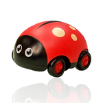 Pull Bcak Car Toy Cow, , large