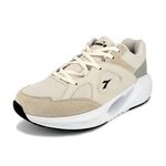 DIADORA迪亞多那 時尚透氣慢跑女鞋 女運動鞋 慢跑鞋 寬楦 防潑水 保護後跟 吸震 減壓 厚底 耐磨 止滑 黑 米, , large