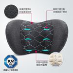[威力車坊]【Relass】FUN快舒抗菌記憶棉頸枕, , large
