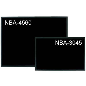 【COX 三燕】窄版 膠框 鏡面 磁性 展示黑板 30x45x1cm /個 NBA-3045