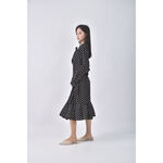 (L) 【金莎私服】點點黑色洋裝二手衣, , large