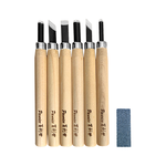 6PCS Wood Carving Knife Set, , large