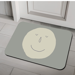 【Monster】 Soft Diatomaceous Earth Absorbent Mat – Chill Out Series (58x38cm) – Content Green, , large