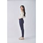 (3XL) louis vuitton丹寧牛仔質感花紋藍色長褲二手衣, , large