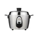 TATUNG 6-Cup 220V All Stainless Steel Electric Cooker (For Overseas Use Only) TAC-06I-NMV2, , large