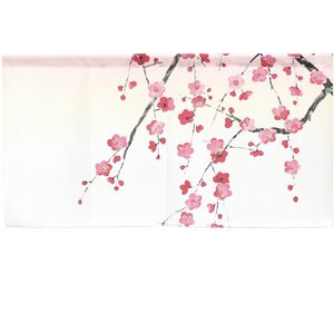 日本製【コスモ】短門簾《垂枝梅》