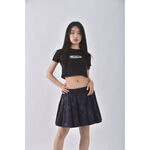 (XL) adidas質感運動迷彩紋路藍色短裙二手衣, , large