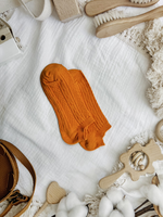 【伸展台】《RUNWAY SOCKS》日系/韓系 糖果襪 22色 雙針筒隱形船襪-『薑黃』 數量有限 售完為止, , large