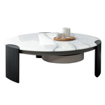 【Hampton 漢汀堡】西茲石面圓茶几, , large