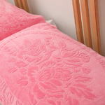 絨面緹花枕巾-80x48cm-2條入x1包-酒紅色-1包, , large