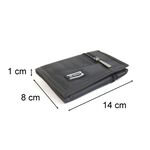 【YUN JOIN】 Horizontal tri-fold short folder, , large