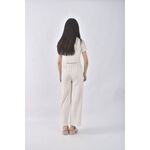 (S) z m高腰寬鬆白色長褲二手衣, , large