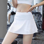 【A&R】亮麗防走光速乾運動裙 氣質白,S, , large