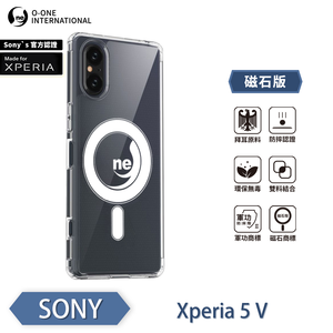 [O-ONE] O-ONE MAG Military-Grade Magnetic Case for SONY Xperia 5 V Shockproof & Drop-Resistant (Officially Certified)