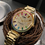 [星晴錶業]COACH手錶,36mm,CH00136糖豆錶面彩色錶殼金色精鋼錶帶款, , large