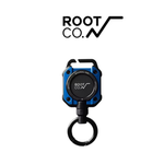 【Leo手機周邊專賣店】ROOT CO. 360度正方形多功能登山扣 / MAG REEL SQR. / 藍色, , large