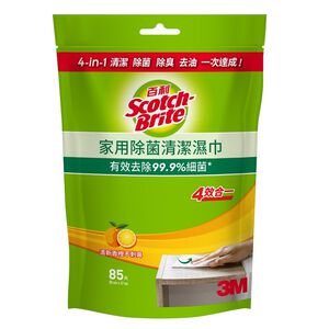 3M Scotchbrite DisinfectWipe 85Sheet