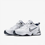 Nike Air Monarch IV 男鞋 多功能 訓練 白 深藍 [415445-102], , large