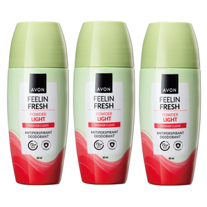 [AVON雅芳]FF清新爽身制汗體香劑40ml  (3入組)