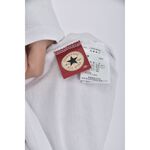 (M) converse質感棉質純棉白色長袖上衣二手衣, , large