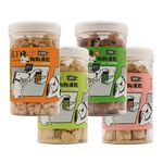 【薛丁格】狗凍乾 狗零食 犬凍乾零食 雞鴨牛肉丁100gX4組, , large