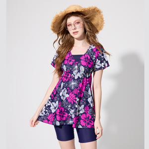 MONINA MIT girls slim one-piece swimsuit -5L