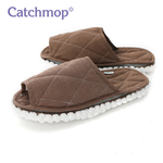 【THE LOEL】Catchmop 神奇可換底加厚拖鞋 (棕色), , large