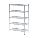 【Y HOUSE】90x45x150cm Lightweight Five-layer Iron Rack Iron Rack Shelf-Electroplating, , large