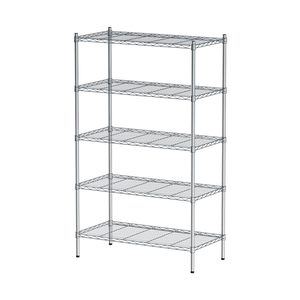 【Y HOUSE】90x45x150cm Lightweight Five-layer Iron Rack Iron Rack Shelf-Electroplating