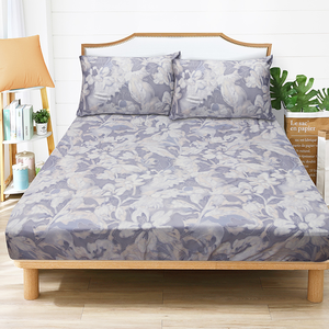 100%純天絲頂級60S單人二件式床包組-愛的印記