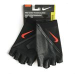 Nike Havoc Training Gloves 男 訓練 手套 自行車 透氣 貼合 黑紅 [NLGB6053MD], , large