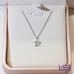 [ides愛蒂思] 成年禮 生日禮 日系輕珠寶OL系列設計款14K金鑽石項鍊鎖骨鍊/星星, , large