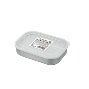 ECHO Rectangular Shallow Stainless Steel Food Storage Container