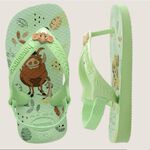 [巴拉娜巴西人字拖專賣店]中壢實體店面Havaianas童鞋 夾腳拖/人字拖鞋BABY DISNEY CLASSIC綠 獅子王 迪士尼, , large