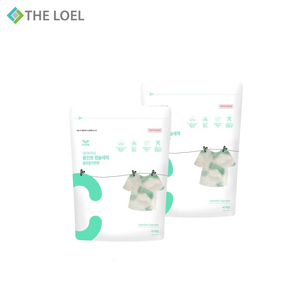 〔得來亞〕THE LOEL 天然多合一洗衣珠 12g x 45個 (1入 / 2入) ★殺菌、除臭； 適用於嬰幼兒、全家人衣物清潔等/ 韓國製造