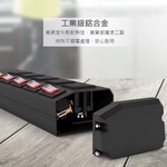【Leo手機周邊專賣店】DIKE戴克 工業級鋁合金六開五座電源延長線 / 2.7M, , large
