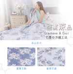 【生命磁】盛夏涼品印花涼感石墨烯能量被 石墨烯 涼被 四季毯 涼感紗, , large